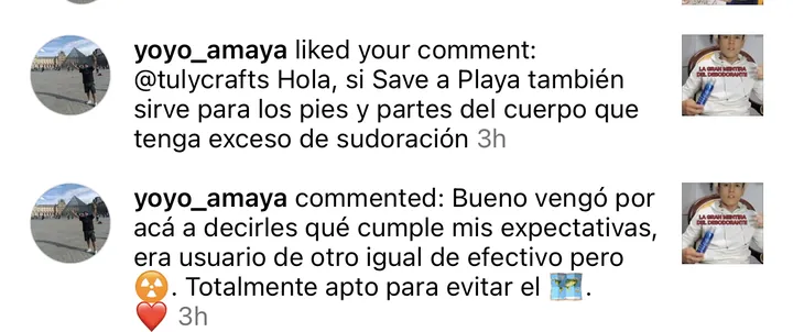 Reseña real de cliente
