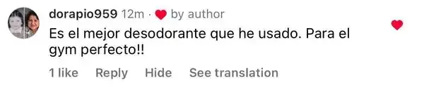 Reseña real de cliente