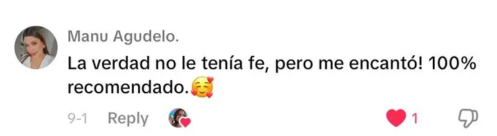 Reseña real de cliente